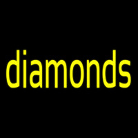Yellow Diamond Leuchtreklame