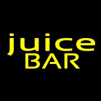 Yellow Juice Bar Leuchtreklame