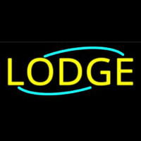 Yellow Lodge Leuchtreklame