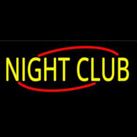 Yellow Night Club Leuchtreklame