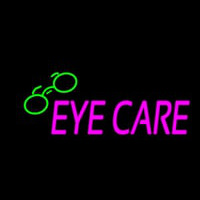 Pink Eye Care Logo Leuchtreklame