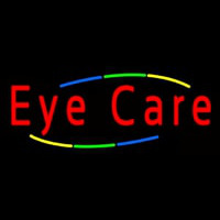 Deco Style Multi Colored Eye Care Leuchtreklame