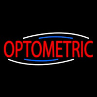 Red Optometric Leuchtreklame