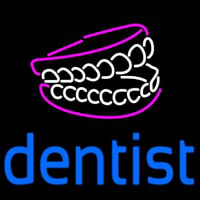 Dentist Tooth Logo Leuchtreklame