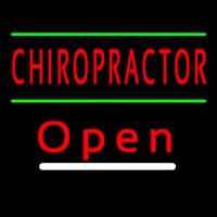 Chiropractor Open Leuchtreklame