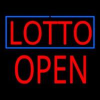 Lotto Block Open Leuchtreklame