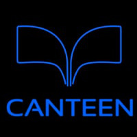 Blue Canteen Leuchtreklame