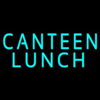 Canteen Lunch Leuchtreklame