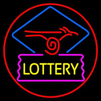 Lottery Logo Leuchtreklame