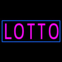 Stylish Lotto Leuchtreklame
