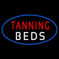 Tanning Beds Leuchtreklame