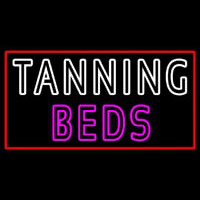 Tanning Beds Leuchtreklame