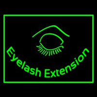 Eyelash E tension Leuchtreklame