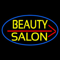 Yellow Beauty Salon Leuchtreklame