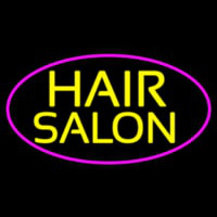 Yellow Hair Salon Leuchtreklame