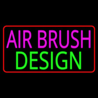 Pink Airbrush Design Leuchtreklame