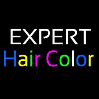 E pert Hair Color Leuchtreklame