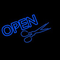 Scissor Open Leuchtreklame