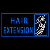 Blue Hair E tension Leuchtreklame