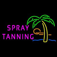 Spray Tanning Leuchtreklame