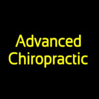 Advanced Chiropractic Leuchtreklame