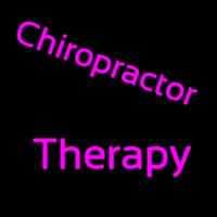Chiropractor Therapy Leuchtreklame