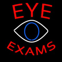 Eye E ams With Eye Logo Leuchtreklame