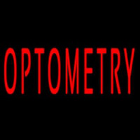 Red Optometry Leuchtreklame