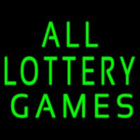 All Lottery Games Leuchtreklame