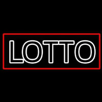 Double Stroke Lotto Leuchtreklame