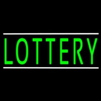 Green Lottery Leuchtreklame