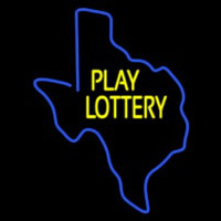 Play Lottery Leuchtreklame