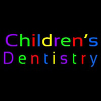 Childrens Dentistry Leuchtreklame