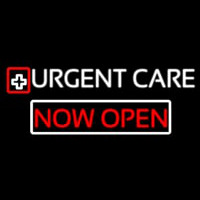 Double Stroke Urgent Care Now Open Leuchtreklame