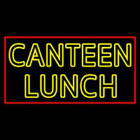 Double Stroke Canteen Lunch Leuchtreklame