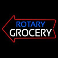 Rotary Grocery Leuchtreklame