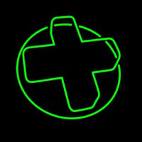 Pharmacy Green Cross Leuchtreklame