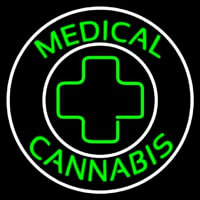 Medical Cannabis Leuchtreklame